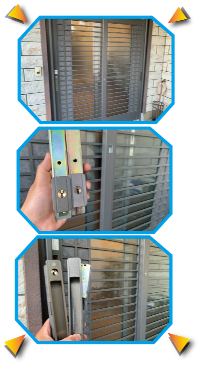 YKK ap 引き戸錠交換【れん樹】シリーズ