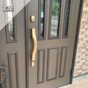 トステム玄関外観