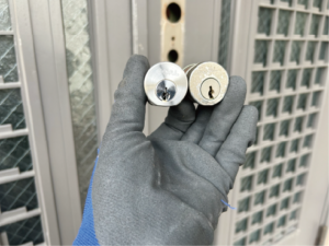 武雄市の鍵交換