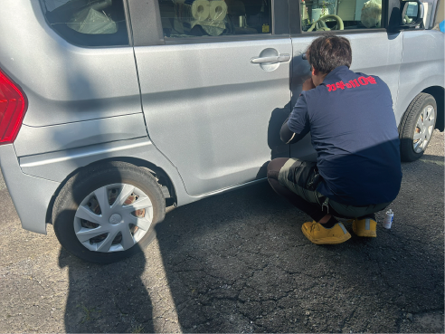 名切町タント解錠風景